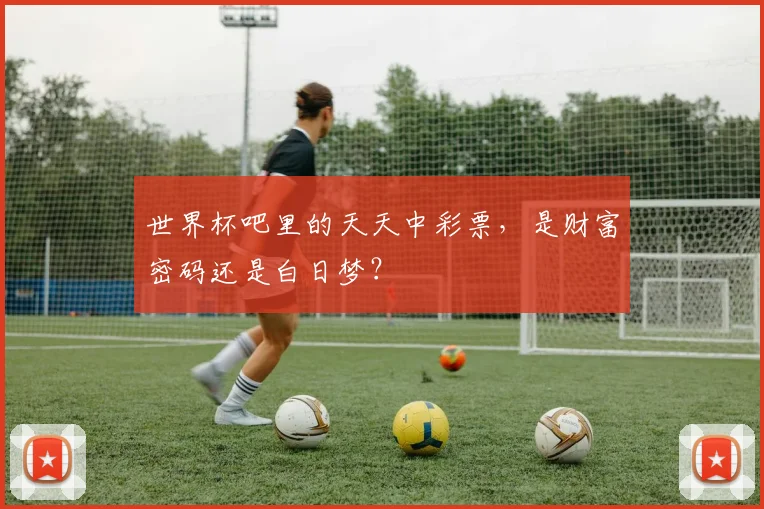 世界杯吧里的天天中彩票，是财富密码还是白日梦？